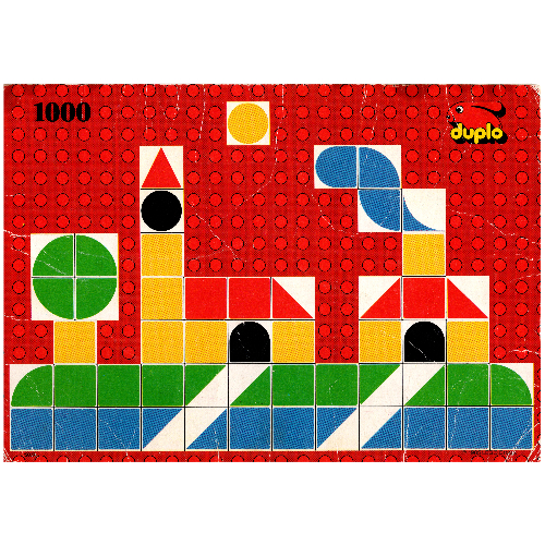 Visuel indicatif Rebrickable de Carte Mosaïque, coffret 1000-1 - Carte 12 (Mosaic Card, Set 1000-1 - Card 12)