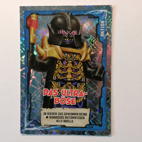 Visuel indicatif Rebrickable de Carte à collectionner, Ninjago jeu série 1 [allemand] - 173 das ultra-bsese (Trading Card, Ninjago Game Series 1 [German] - 173 Das Ultra-Böse)