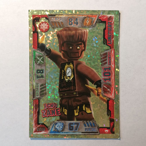 Visuel indicatif Rebrickable de Carte à collectionner, Ninjago jeu série 2 [Allemand] - Edition limitée 18 Echo Zane (Trading Card, Ninjago Game Series 2 [German] - Limited Edition 18 Echo Zane)