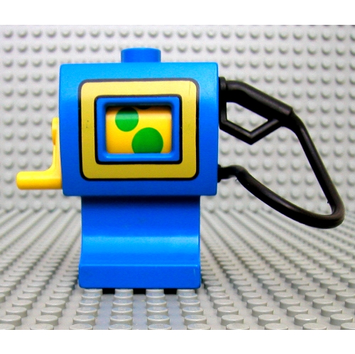 Visuel indicatif Rebrickable de Duplo Pompe à gaz / carburant / essence, bleu (Duplo Gas / Fuel / Petrol Pump, Blue)