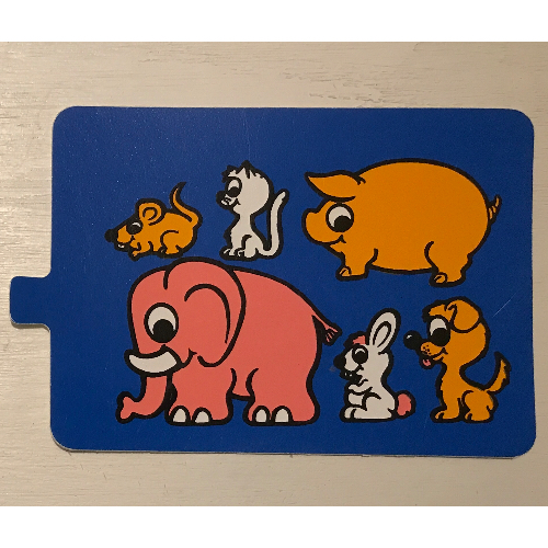 Visuel indicatif Rebrickable de Duplo Slide Motif imprimé animaux (Duplo Slide Animals Print)