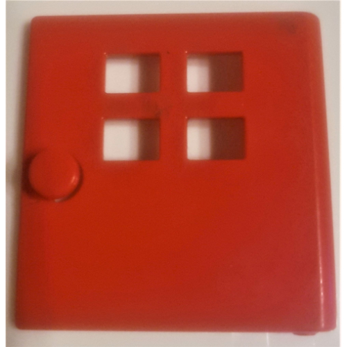 Visuel indicatif Rebrickable de Duplo Porte / Fenêtre avec quatre fenêtres étroites (Duplo Door / Window with Four Windows Narrow)