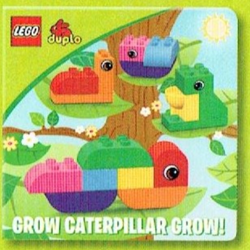 Visuel indicatif Rebrickable de Livre, Duplo, grandir chenille grandir! (Book, Duplo, Grow Caterpillar Grow!)