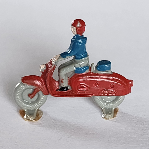 Visuel indicatif Rebrickable de Scooter à l'échelle HO, Touring (HO Scale Scooter, Touring)