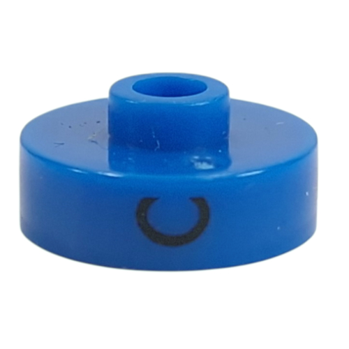 Visuel indicatif Rebrickable de Perle pour stylo, ronde courte à bord plat, inscriptions 'C', '9', 'G' (Pen Bead, Round Short, Flat Edge with 'C', '9', 'G' Print)
