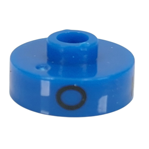 Visuel indicatif Rebrickable de Perle de stylo, court rond, bord plat avec 'O', 'T', 'Z' imprimé (Pen Bead, Round Short, Flat Edge with 'O', 'T', 'Z' Print)