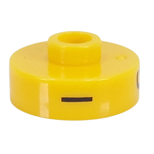 Visuel indicatif Rebrickable de Perle pour stylo, ronde courte à bord plat, inscriptions 'I', 'G', 'X' (Pen Bead, Round Short, Flat Edge with 'I', 'G', 'X' Print)