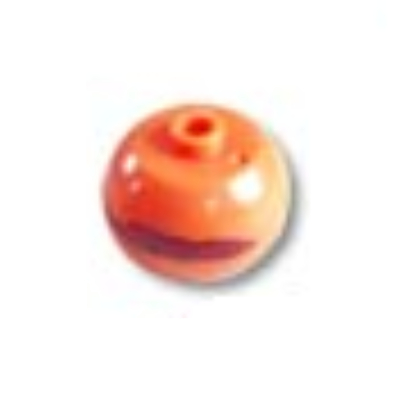 Visuel indicatif Rebrickable de Perle pour stylo, sphérique avec motif en ligne rouge (Pen Bead, Round Orb with Red Line Print)
