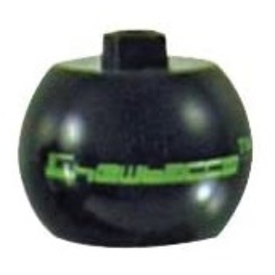 Visuel indicatif Rebrickable de Perle pour stylo, sphérique avec motif vert citron 'CHEWBACCA' (Pen Bead, Round Orb with Lime 'CHEWBACCA' Print)