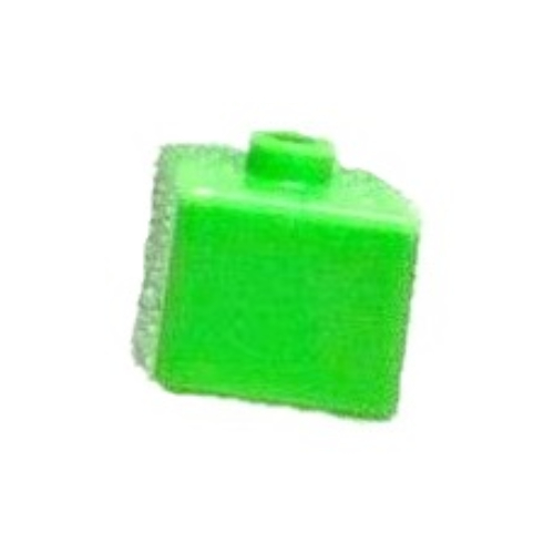 Visuel indicatif Rebrickable de Perle pour stylo, carrée avec des plantes, motif d'herbe (Pen Bead, Square with Plants, Grass Print)
