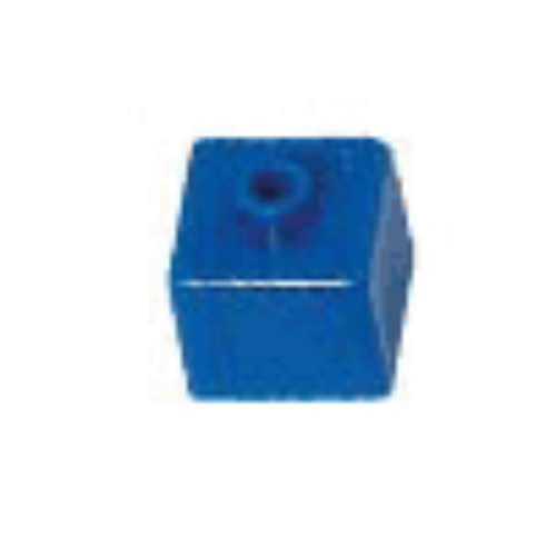 Visuel indicatif Rebrickable de Perle de stylo, carré avec motif imprimé requin (Pen Bead, Square with Shark Print)