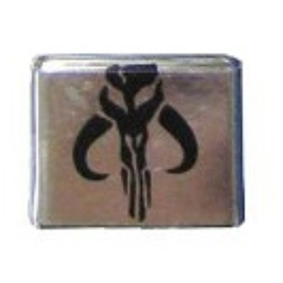 Visuel indicatif Rebrickable de Perle de stylo, carré avec motif imprimé crâne mythosaure (Pen Bead, Square with Mythosaur Skull Print)