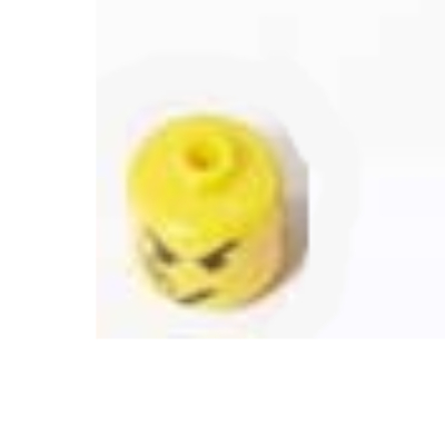 Visuel indicatif Rebrickable de Perle pour stylo, grand cylindre à bords arrondis avec tête de figurine avec motif à pansements (Pen Bead, Round Large, Curved Edges / Cylinder with Minifig Head with Band-aid Print)
