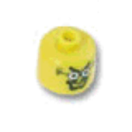 Visuel indicatif Rebrickable de Perle pour stylo, grand cylindre à bords arrondis avec tête de figurine avec verres et motif goaee (Pen Bead, Round Large, Curved Edges / Cylinder with Minifig Head with Glasses and Goatee Print)