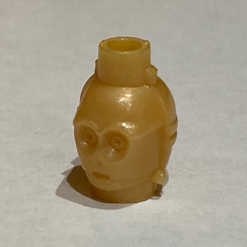 Perle pour stylo, tête de C-3PO (Pen Bead, Head, C-3PO)