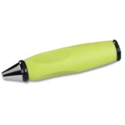 Visuel indicatif Rebrickable de Corps de stylo, avec embout chromé, extrémités noires (Pen Body, with Chrome Tip, Black Ends)