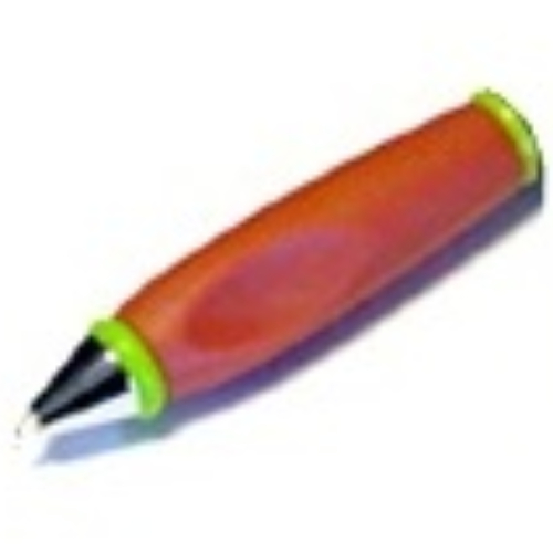 Visuel indicatif Rebrickable de Corps du stylo, avec embout chromé, pointes en vert citron (Pen Body, with Chrome Tip, Lime Ends)