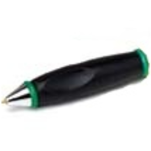 Visuel indicatif Rebrickable de Corps de stylo, avec embout chromé, extrémités vertes (Pen Body, with Chrome Tip, Green Ends)
