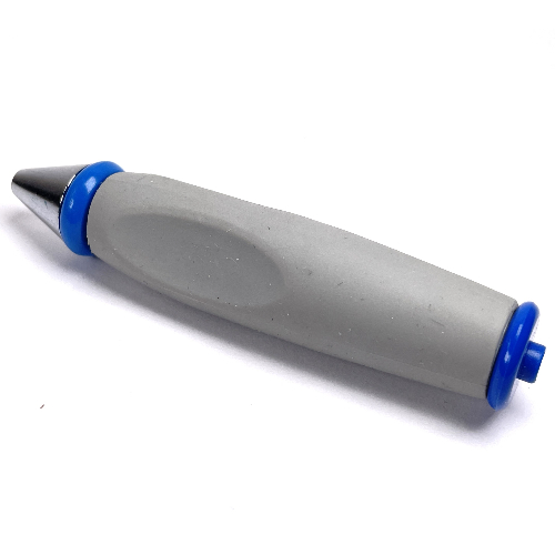 Visuel indicatif Rebrickable de Corps de stylo, avec embout chromé, extrémités bleues (Pen Body, with Chrome Tip, Blue Ends)