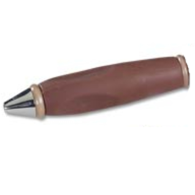 Visuel indicatif Rebrickable de Corps de stylo, avec embout chromé, extrémités beige foncé (Pen Body, with Chrome Tip, Dark Tan Ends)