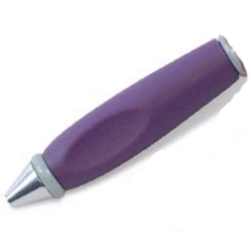 Visuel indicatif Rebrickable de Corps de stylo avec pointe chromée et extrémités gris clair (Pen Body, with Chrome Tip, Light Gray Ends)