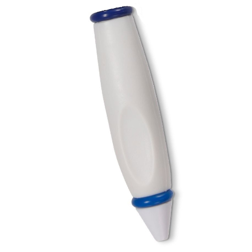 Visuel indicatif Rebrickable de Corps de stylo, avec pointe blanche, extrémités bleues (Pen Body, with White Tip, Blue Ends)