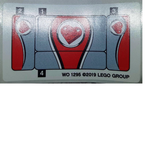 Visuel indicatif Rebrickable de Feuille d’autocollants pour le set COOLCAR-1 (Sticker Sheet for Set COOLCAR-1)