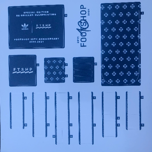 Visuel indicatif Rebrickable de Feuille d’autocollants pour le set 10282-2 (Sticker Sheet for Set 10282-2)