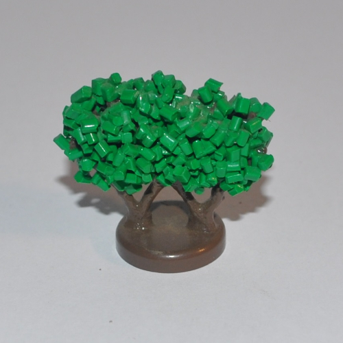 Visuel indicatif Rebrickable de Plante, arbre granulé buisson avec 2 troncs (Plant, Tree Granulated Bush with 2 Trunks)