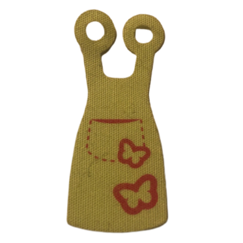 Visuel indicatif Rebrickable de Tablier de cou avec papillons magenta et motif imprimé poche (Neckwear Apron with Magenta Butterflies and Pocket Print)