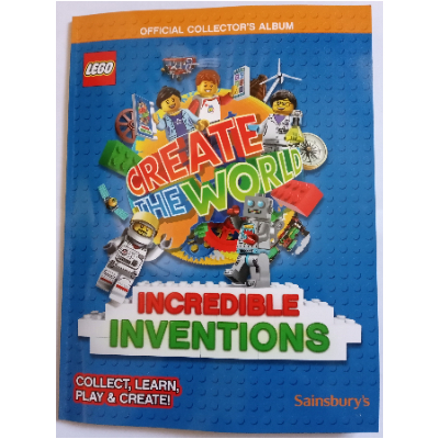 Livre, créer le monde Inventions incroyables Collectionneurs de cartes à collectionner (Book, Create The World Incredible Inventions Trading Card Collectors Book)
