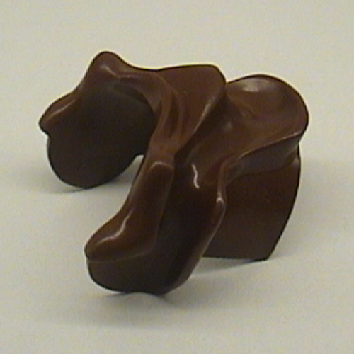 Visuel indicatif Rebrickable de Belville, Animal / Créature Accessoire, Selle à cheval sans tenons (Belville, Animal / Creature Accessory, Horse Saddle without Studs)