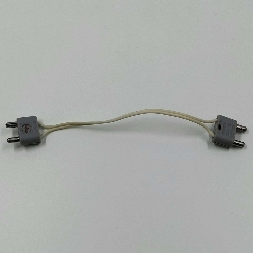 Visuel indicatif Rebrickable de Fil avec connecteurs à 2 broches gris clair, 4.5V, connecteurs de type 1, 14L (Wire with Light Gray 2-Prong Connectors, 4.5V, Type 1 Connectors, 14L)