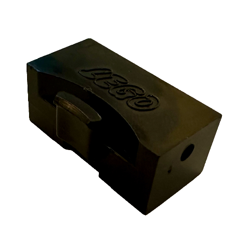 Visuel indicatif Rebrickable de Train brique 2 x 4 x 1 1/3 bloc de roue coulissante - Type B avec carrure (Train Brick 2 x 4 x 1 1/3 Sliding Wheel Block - Type B with Ledge)