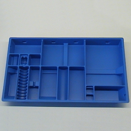 Plateau de rangement / tri, Technic, Quatorze compartiments (Storage / Sorting Tray, Technic, Fourteen Compartment)