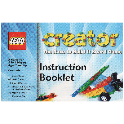 Créateur jeu de plateau instructions (Creator Board Game Instructions)