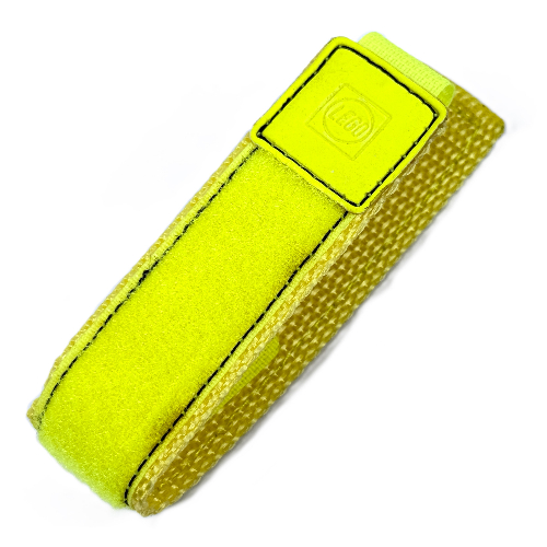 Bracelet de montre à fermeture Velcro avec coutures noires (Watch, Band, Velcro with Black Stitching)
