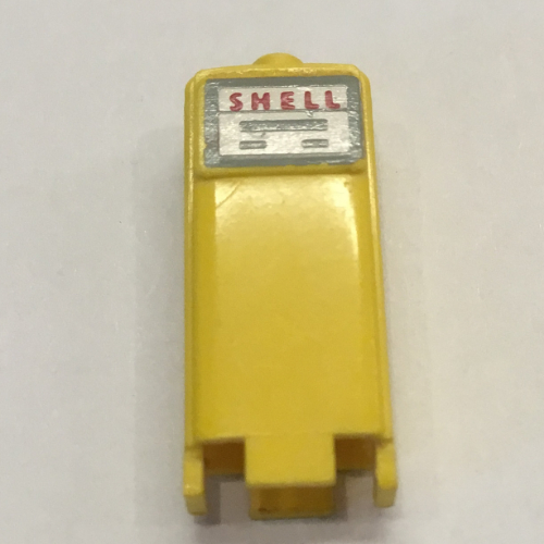 Visuel indicatif Rebrickable de Ho échelle accessoire pompe à essence coquille motif imprimé (autocollant) (HO Scale Accessory Petrol Pump Shell Print (Sticker))