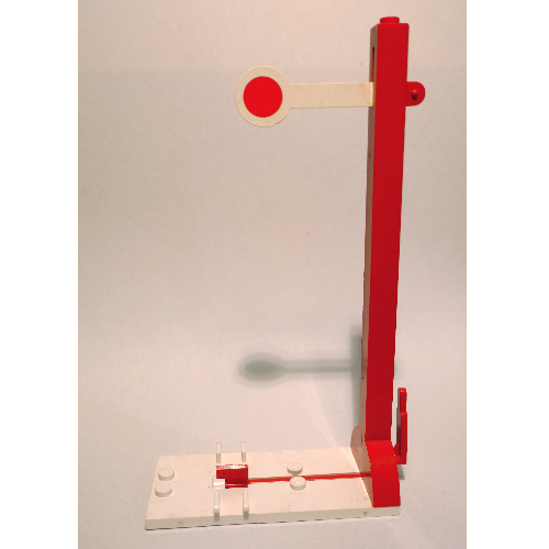 Visuel indicatif Rebrickable de Poste de signalisation du train (Train Signal Post)