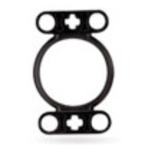 Lunette de montre ronde avec deux poutres Technic 1 x 3 (Watch, Bezel Round, Two 1 x 3 Technic Liftarms)