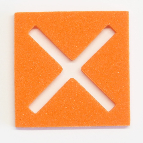 Visuel indicatif Rebrickable de Cône Base 6 x 6 avec découpe 'X' (Cone Base 6 x 6 with 'X' Cutout)