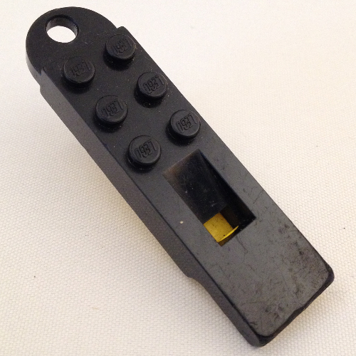 Visuel indicatif Rebrickable de Sifflet, train 4.5V, réglable avec base jaune (Whistle, Train 4.5V, Adjustable with Yellow Base)
