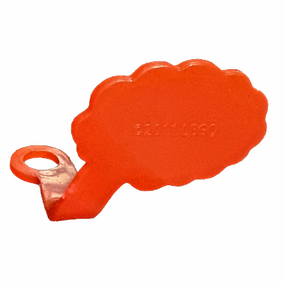 Visuel indicatif Rebrickable de Minifigurine accessoire de cou Bulle de parole, Nuage Bord, Droite (Minifig Neckwear Speech Bubble, Cloud Edge, Right)