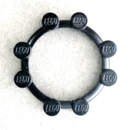 Lunette de montre ronde avec 8 tenons (Watch, Bezel Round, 8 Studs)