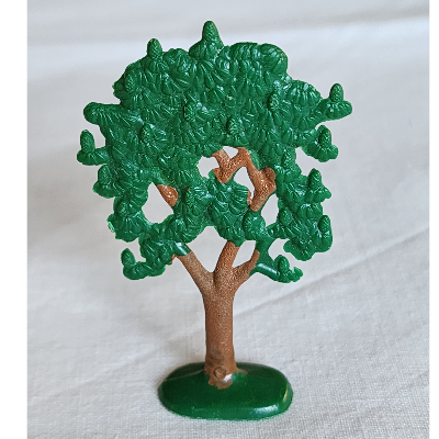 Visuel indicatif Rebrickable de Plante, arbre plat Fruit Peint sans rouge Pommes peintes avec base solide (version de 1950) (Plant, Tree Flat Fruit Painted without red Painted Apples with solid base (1950's version))