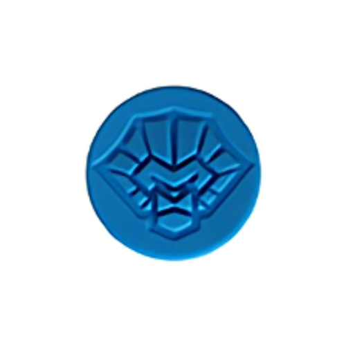 Visuel indicatif Rebrickable de Cache de poignée de tirette avec tête de lion moulée (Rip Cord Handle Cover, Molded Lion Head)