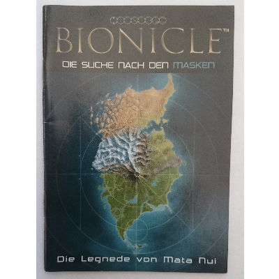 Livret, Légende de Mata Nui (Booklet, Legend of Mata Nui)