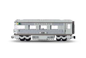 Santa fe cars - coffret ii (salle à manger, observation, ou voiture de couchage) (Santa Fe Cars - Set II (dining, observation, or sleeping car))