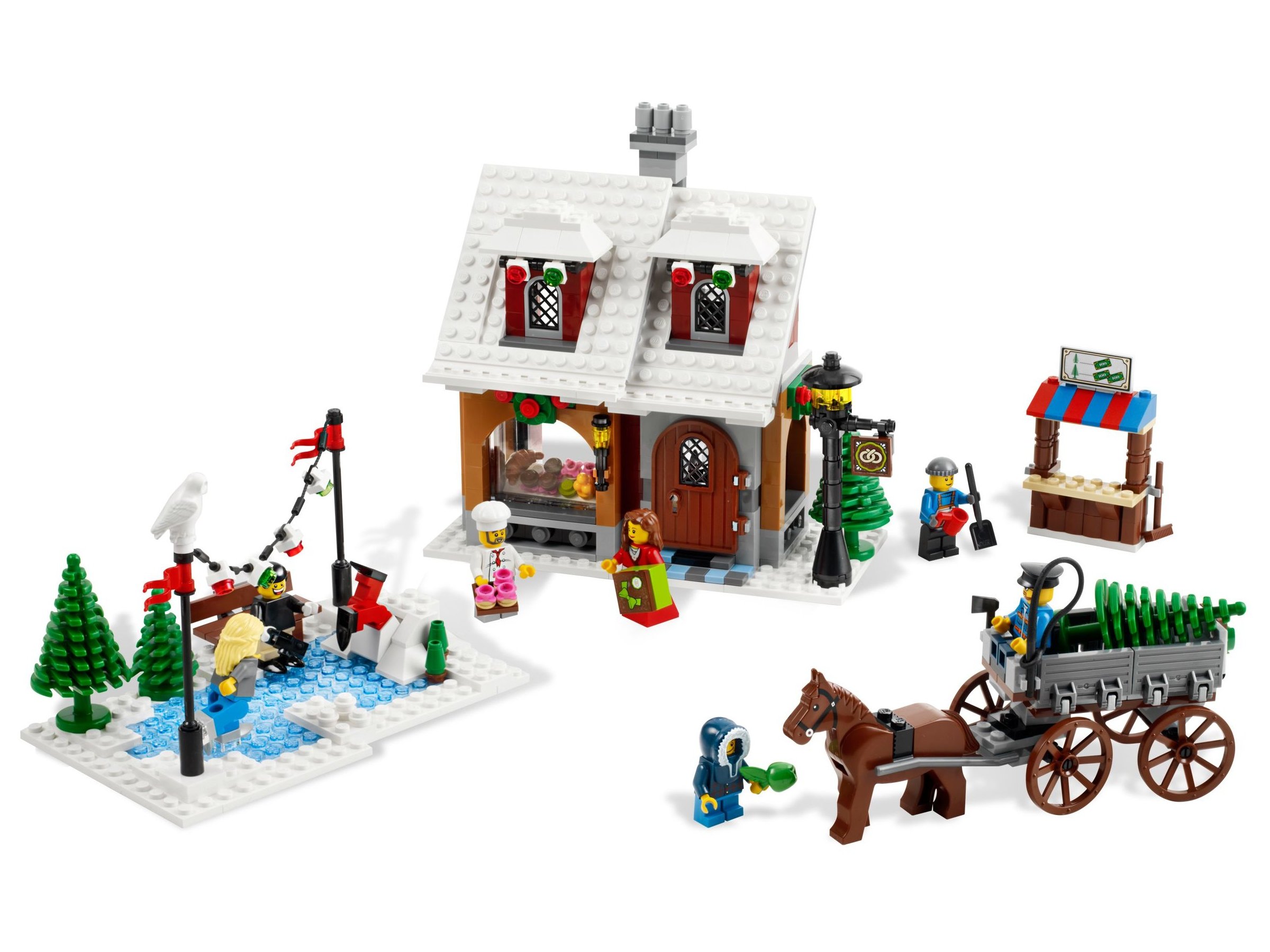 Village d'hiver boulangerie (Winter Village Bakery)