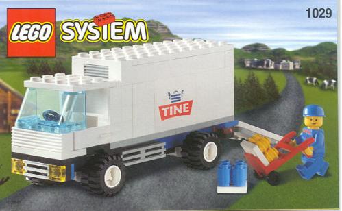 Camion de livraison de lait - tine (Milk Delivery Truck - Tine)